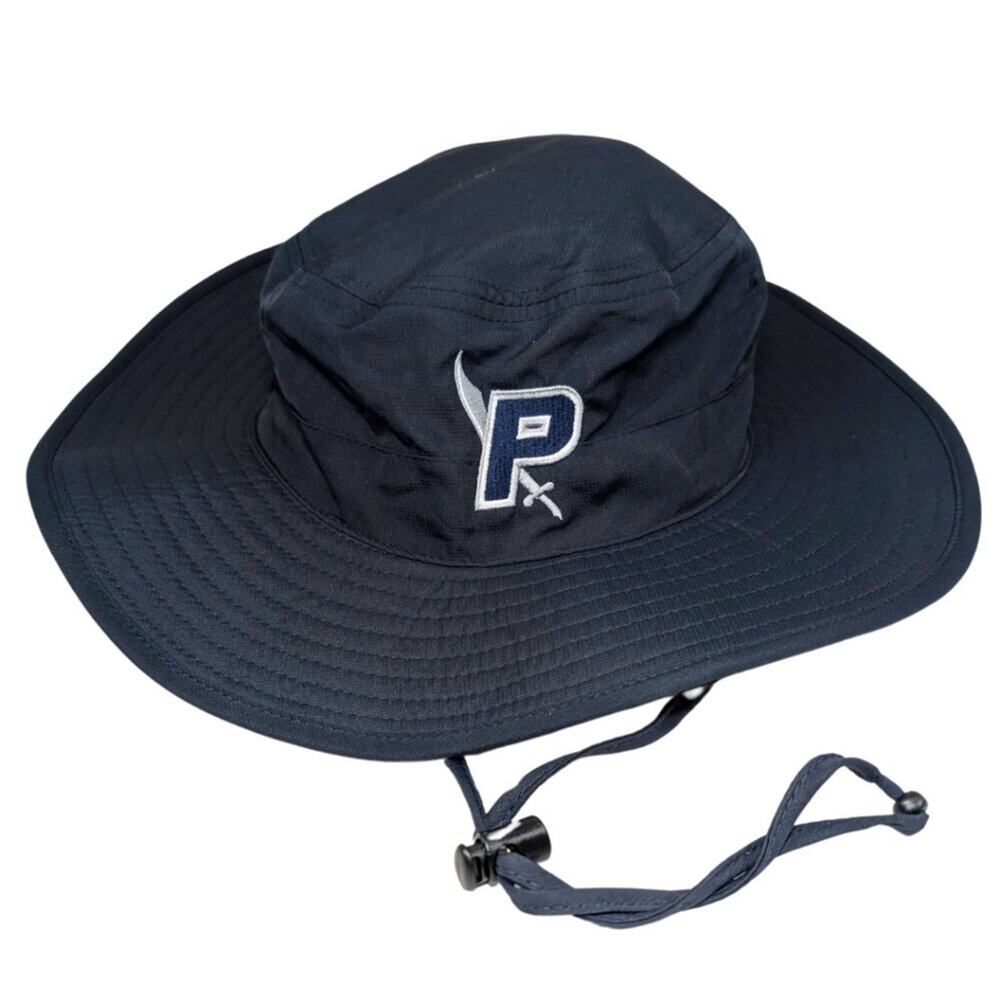 Cap America NWOT Navy Blue Lightweight Polyester Drawstring Boonie Sun Hat